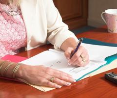 Form of power of attorney to receive goods or material assets